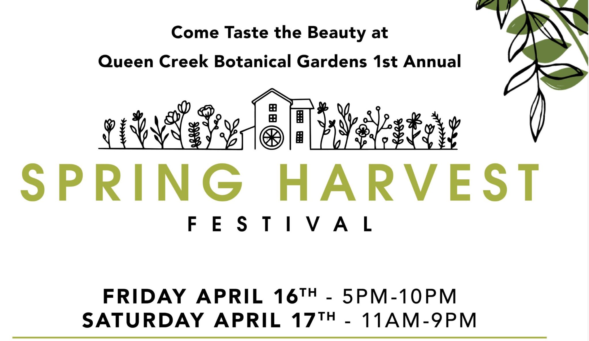 Spring Harvest Festival QC Gardens